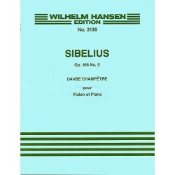 Jean Sibelius: Danse Champetre No.5 Op.106 No.5