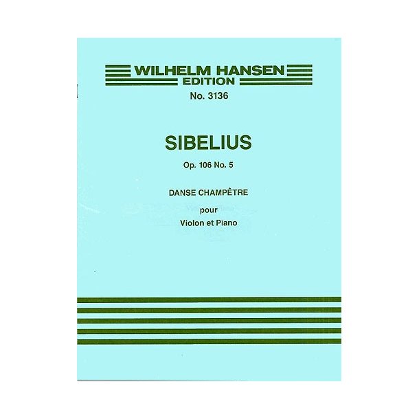 Jean Sibelius: Danse Champetre No.5 Op.106 No.5