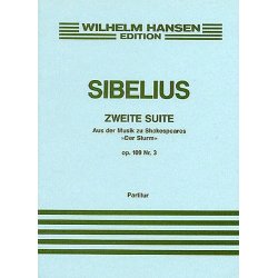 Jean Sibelius: The Tempest Suite No.2 Op.109 No.3 (Score)