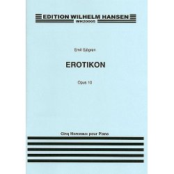 Emil Sj&ouml;gren: Erotikon Op.10