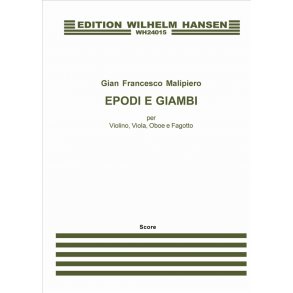 Gian Francesco Malipiero: Epodi E Giambi (Miniature Score)
