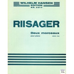 Knudge Riisager: Two Morceaux For Piano