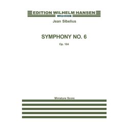 Jean Sibelius: Symphony No.6 Op.104 (Study Score)
