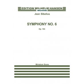Jean Sibelius: Symphony No.6 Op.104 (Study Score)