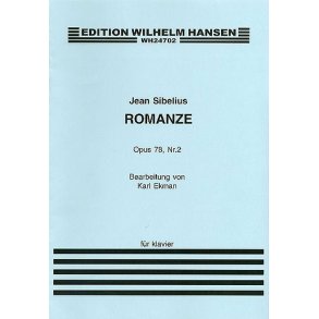 Jean Sibelius: Romance Op.78 No.2 (Piano)
