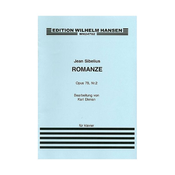 Jean Sibelius: Romance Op.78 No.2 (Piano)