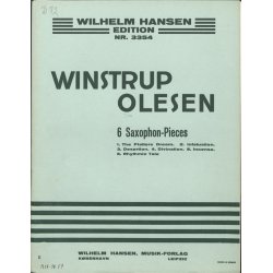 Ole Winstrup Olesen: 6 Saxophone-Pieces Vol. 1 (Tenor Saxophone)