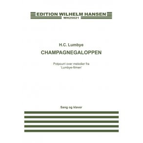 H.C. Lumbye: Champagnegaloppen (Voice And Piano)