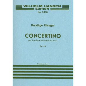 Knudåge Riisager: Concertino For Trumpet and Piano Op.29