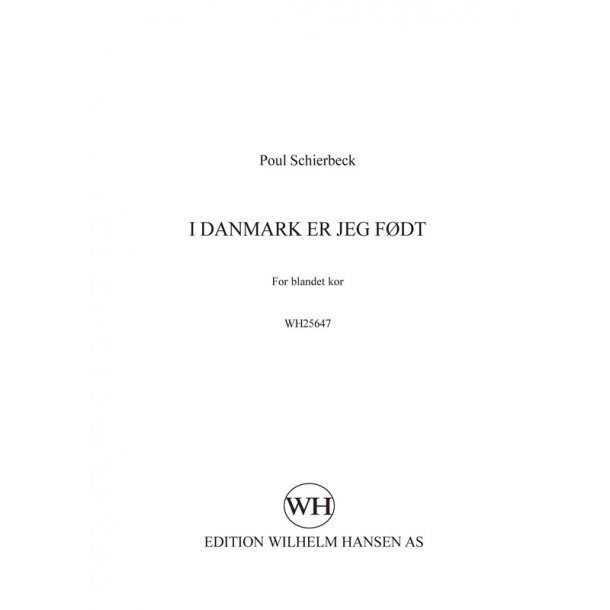 I Danmark Er Jeg Fodt    Bk225