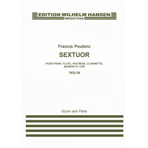 Francis Poulenc: Sextuor (Score/Parts)
