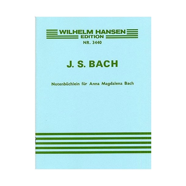 J.S. Bach: Little Notebook For Anna Magdalena Bach