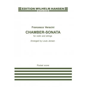 Francesco Veracini: Chamber Sonata For Violin And Strings (Score)
