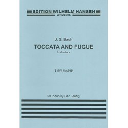 J.S.Bach: Toccata And Fugue In D Minor (Piano)