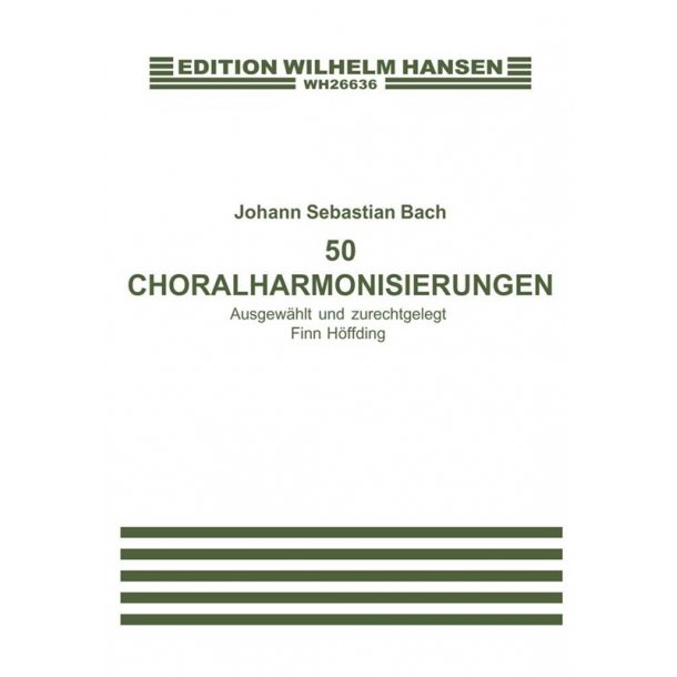 J.S. Bach: Choralharmonisierungen