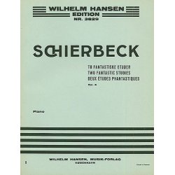Poul Schierbeck: Two Fantastique Studies For Piano Op.4
