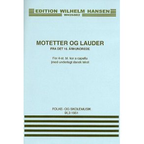 Motets From The 16th Century (Motetter Og Lauder)
