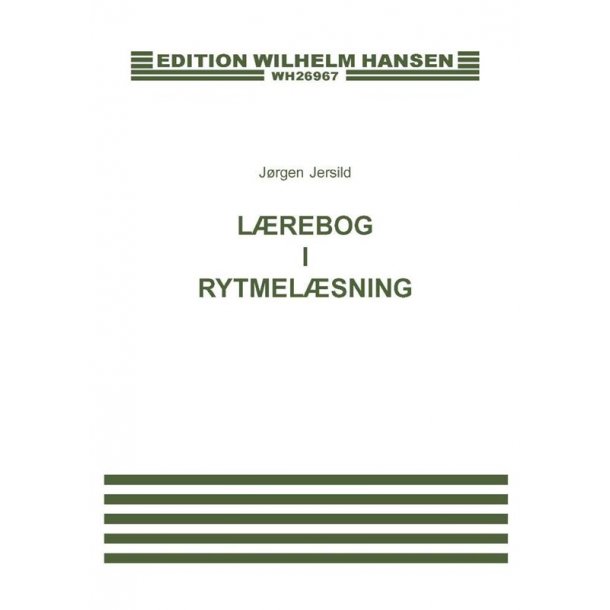 Jrgen Jersild: Lrebog i Rytmelsning (Theory)