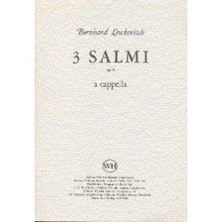 Bernhard Lewkovitch: Three Psalms Op.9