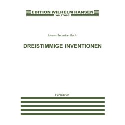 Johann Sebastian Bach: Dreistimmige Inventionen (piano)