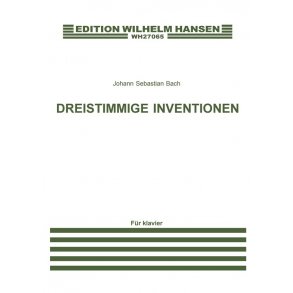 Johann Sebastian Bach: Dreistimmige Inventionen (piano)