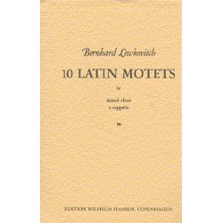Bernhard Lewkovitch: Ten Latin Motets