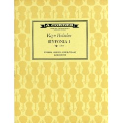 Vagn Holmboe: Sinfonia No.1 For Strings (Study Score)