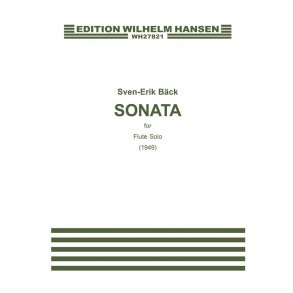 Sven-Erik Bäck: Sonata For Flute Solo