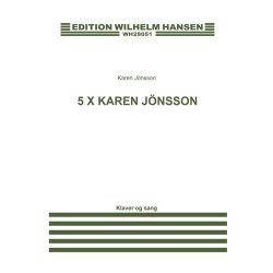 Karen Jnsson: 5 X Karen Jnsson (Voice and piano)