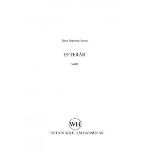 Bjrn Jespersen: Efterr (SATB)