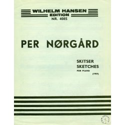 Per Nrgrd: Sketches For Piano Op.25a