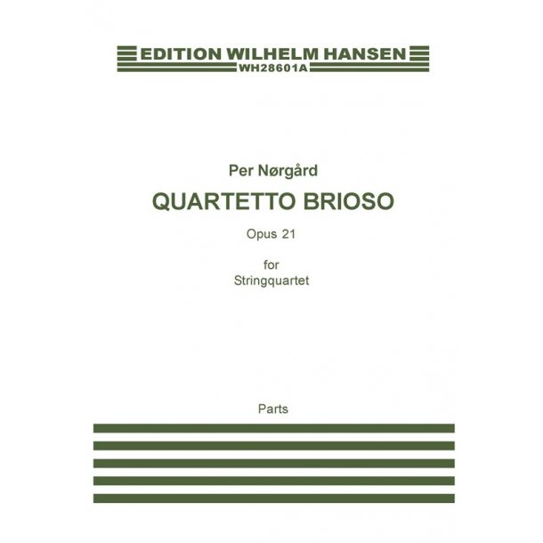 QUARTETTO BRIOSO OP.21