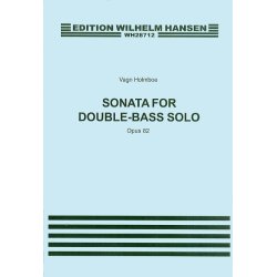 Vagn Holmboe: Sonata For Double Bass Solo Op.82