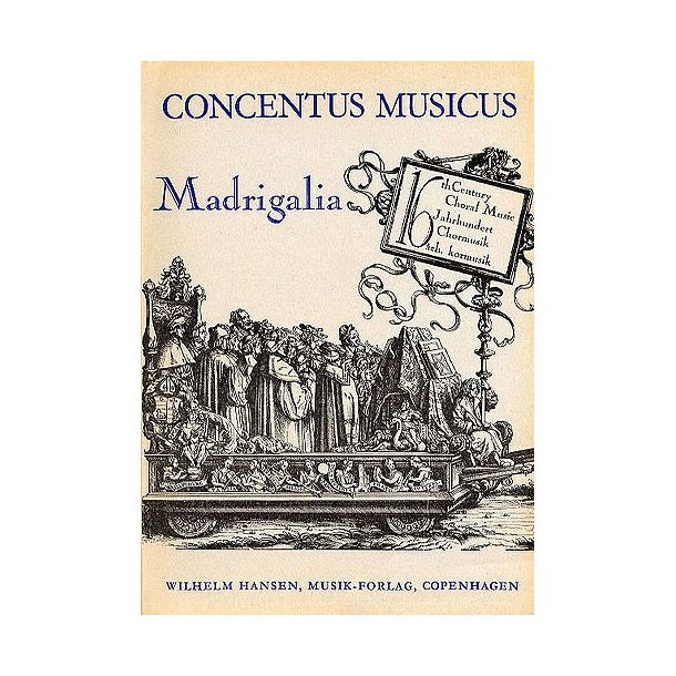 Madrigalia Madrigals In Original Languages