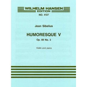 Jean Sibelius: Humoresque V Op.89 No.3 (Violin/Piano)