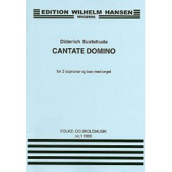 Dietrich Buxtehude: Cantate Domino (Score)