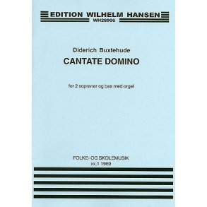 Dietrich Buxtehude: Cantate Domino (Score)
