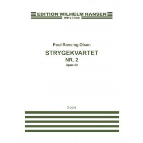 Poul Rovsing Olsen: String Quartet No.2 (Score)