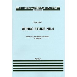 Lylloff Arhus Etude No.04 Percussion Score/Parts