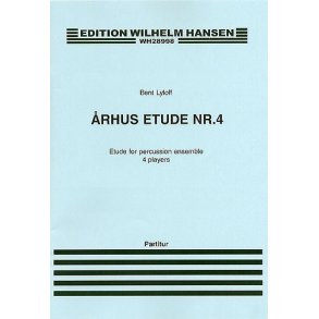 Lylloff Arhus Etude No.04 Percussion Score/Parts