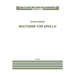 Antonio Bibalo: Nocturne For Appollo (Full Score)