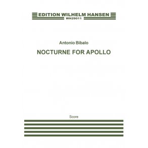 Antonio Bibalo: Nocturne For Appollo (Full Score)