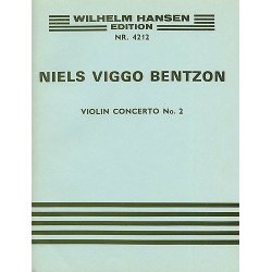 Niels Viggo Bentzon: Violin Concerto No.2 Op.136 (Violin/Piano)