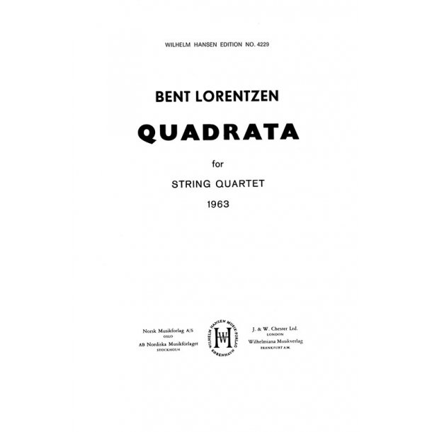 Quadrata 1963