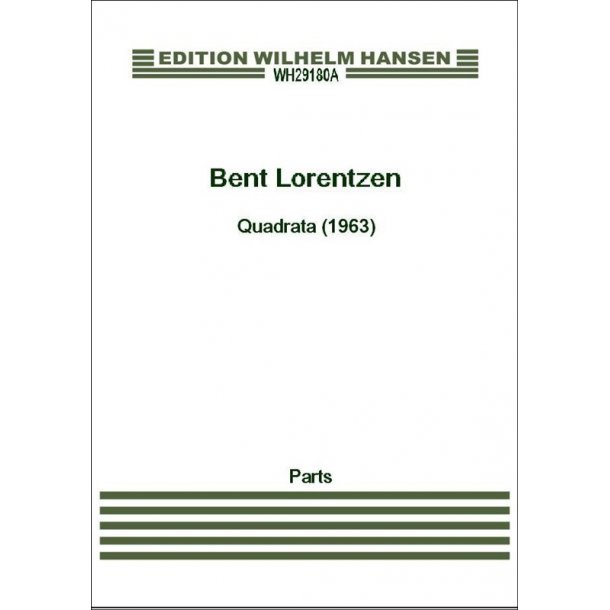 Bent Lorentzen: Quadrtata (1963)