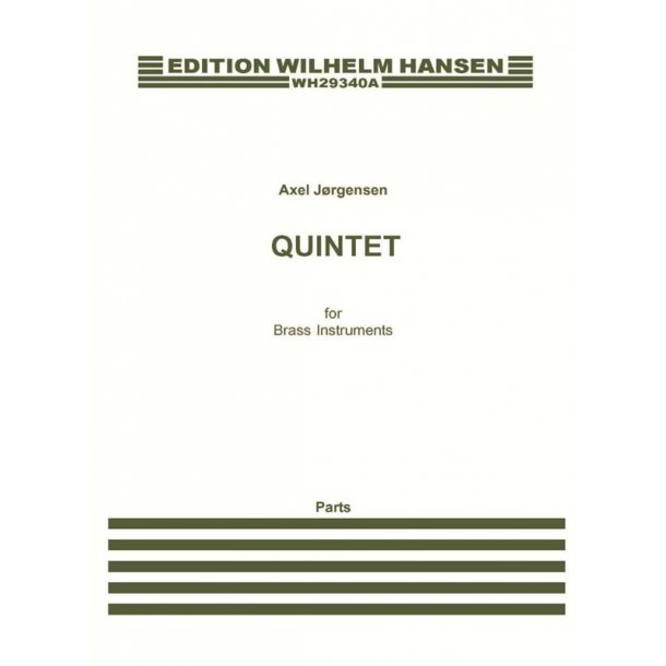 Axel Jrgensen: Quintet For Brass Instruments (Parts)