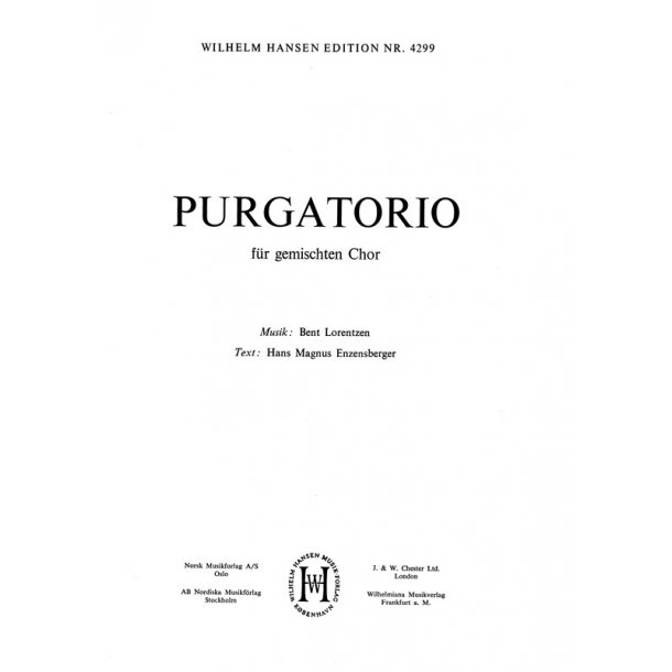 Bent Lorentzen: Purgatorio