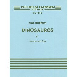 Arne Nordheim: Dinosauros (Accordion Part)
