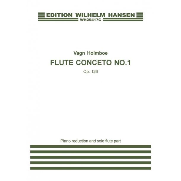 Holmboe Concerto Op.126, Fl/Ork