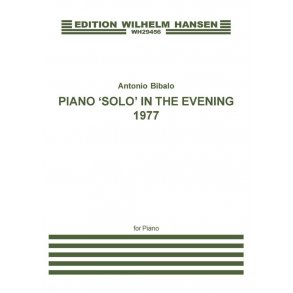 Antonio Bibalo: Piano 'Solo' In The Evening
